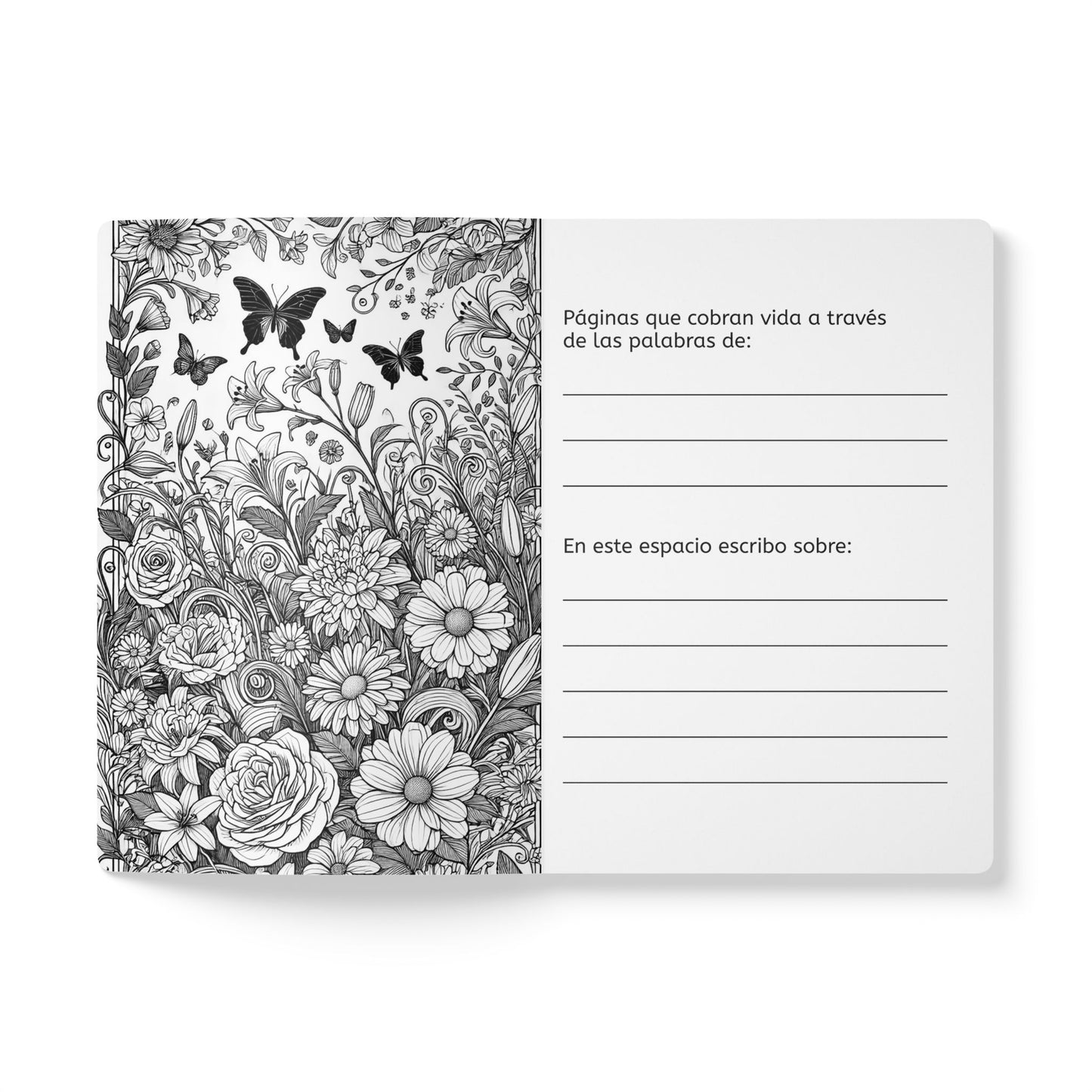 LA DANZA DE LAS MARIPOSAS - Diario con Realidad Aumentada | Cuaderno Inspirador con Arte y Frases Motivadoras
