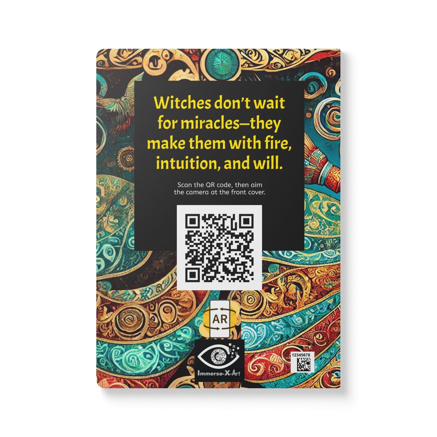 WHISPERS OF A WITCH - Augmented Reality Journal | Inspiring Notebook with Art & Quotes