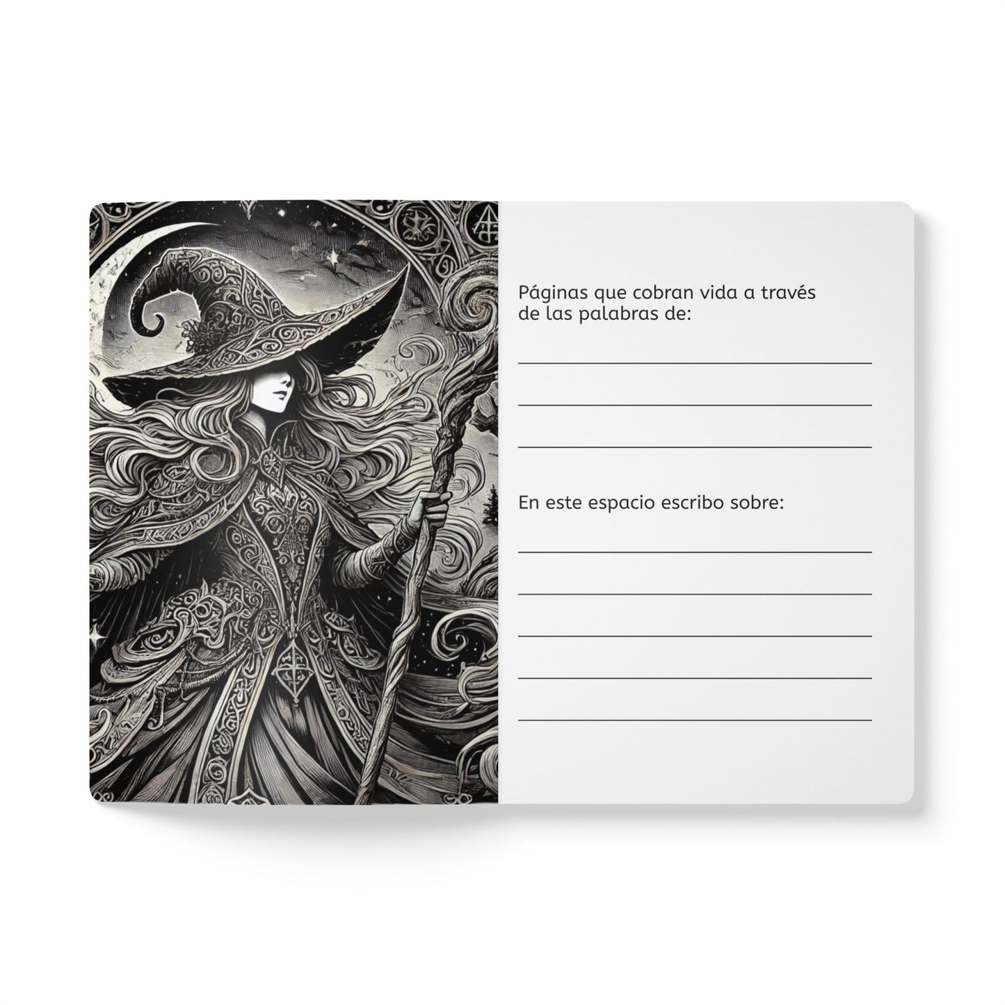 LA HECHIZERA EN MÍ / ANCESTROS - Cuaderno con Realidad Aumentada | Inspirador con Arte y Frases Motivadoras