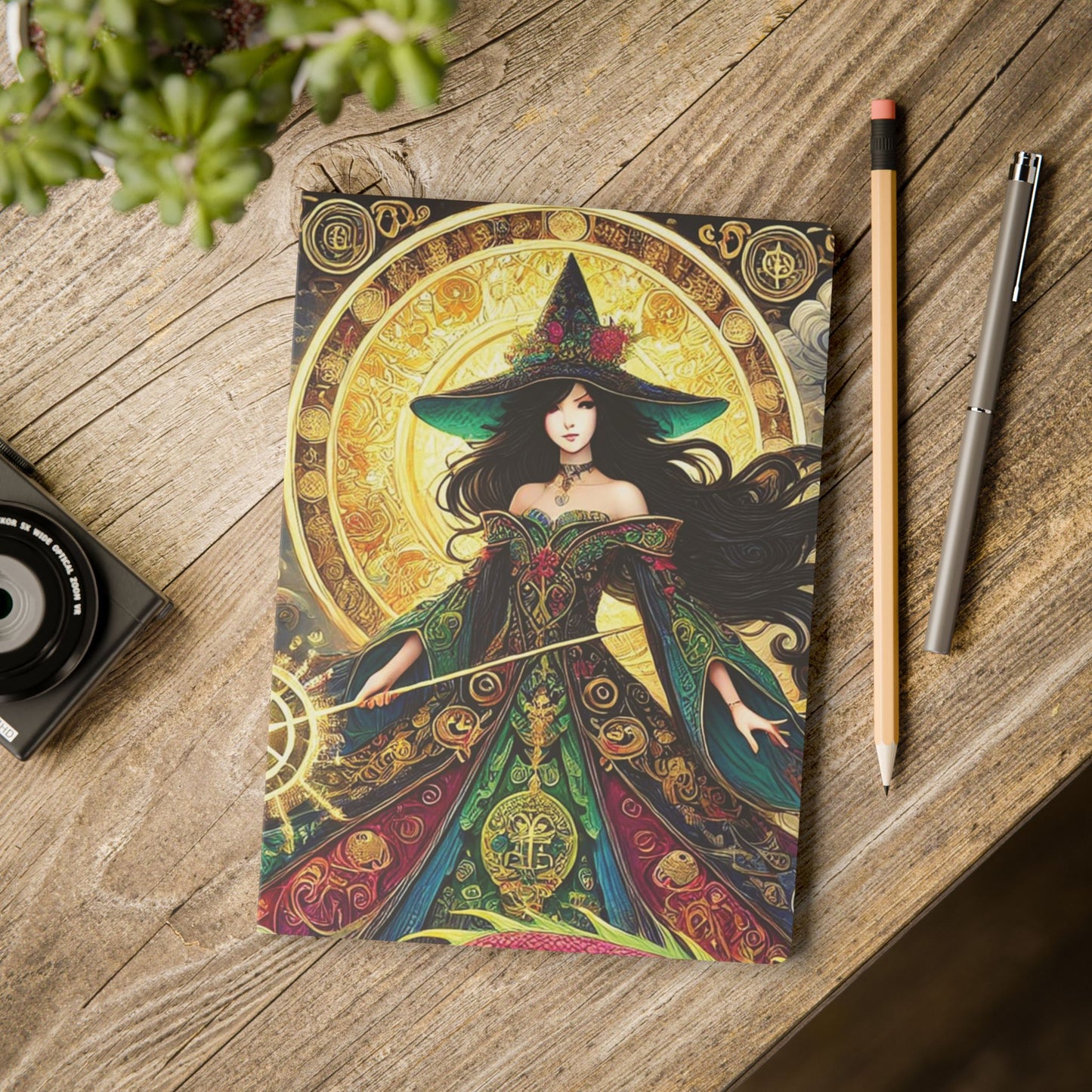 THE WITCH WITHIN / DRAGONS - Notebook with Augmented Reality | Art & Inspiring Quotes
