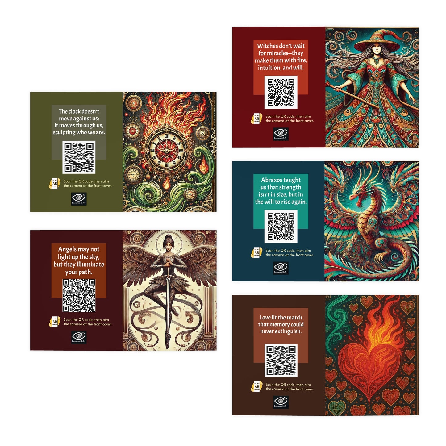 Multi-Design Greeting Cards (5-Pack)