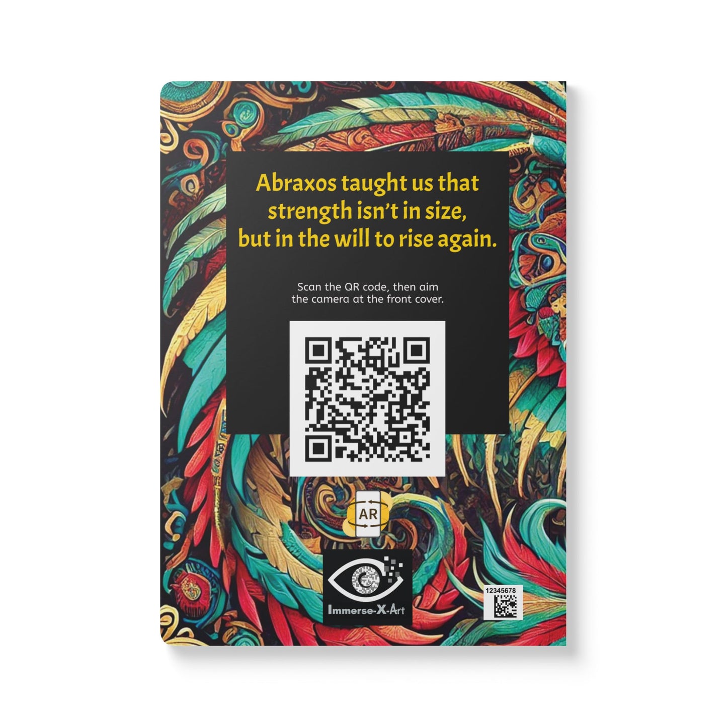 DRAGON AND GEMSTONES - Journal with  an Augmented Reality Experience | Inspiring Notebook with Art & Quotes