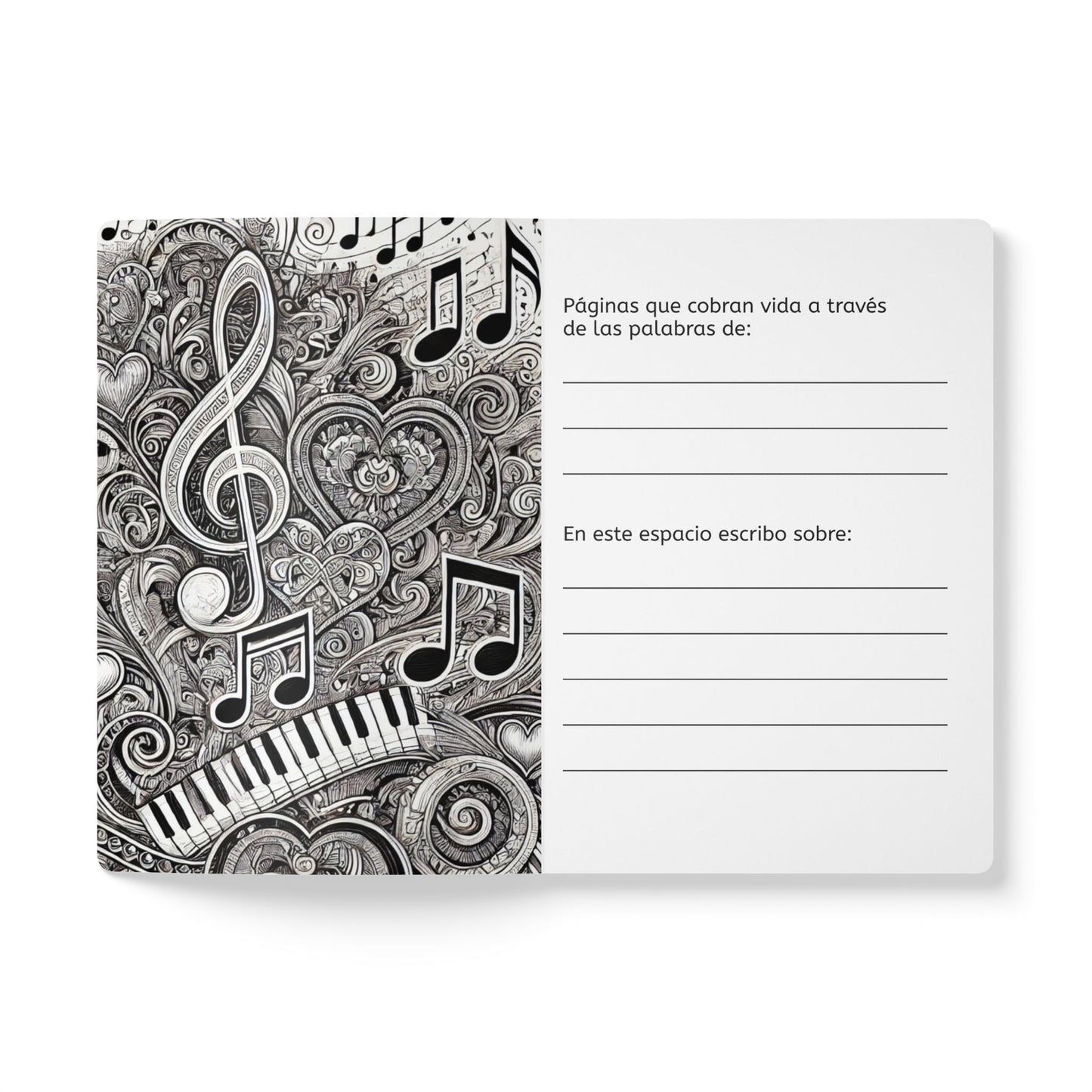ERES MÚSICA MÁGICA - Cuaderno con Realidad Aumentada | con Arte y Frases Motivadoras