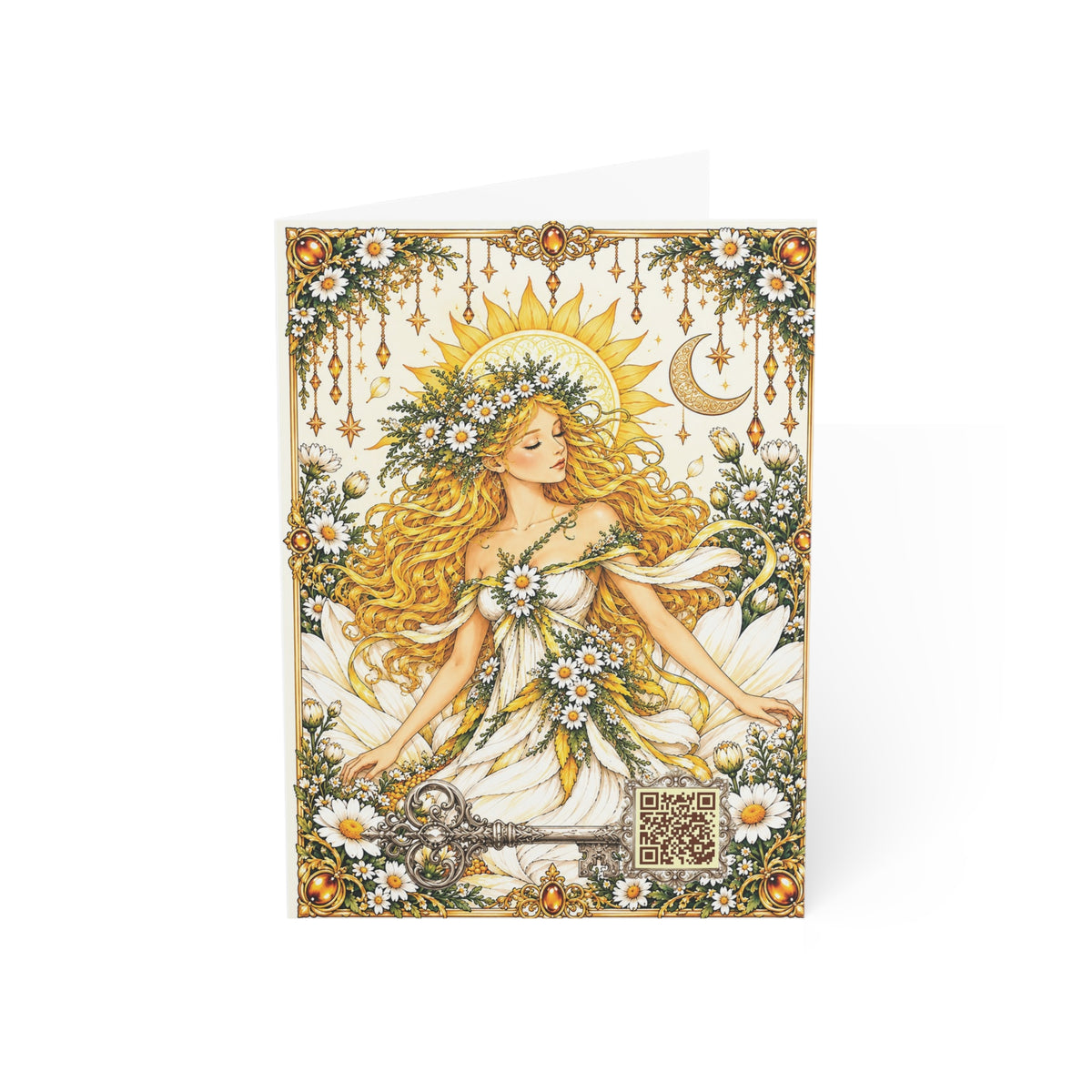 The Daisy Maiden - Greeting Cards — Pack of 1/10