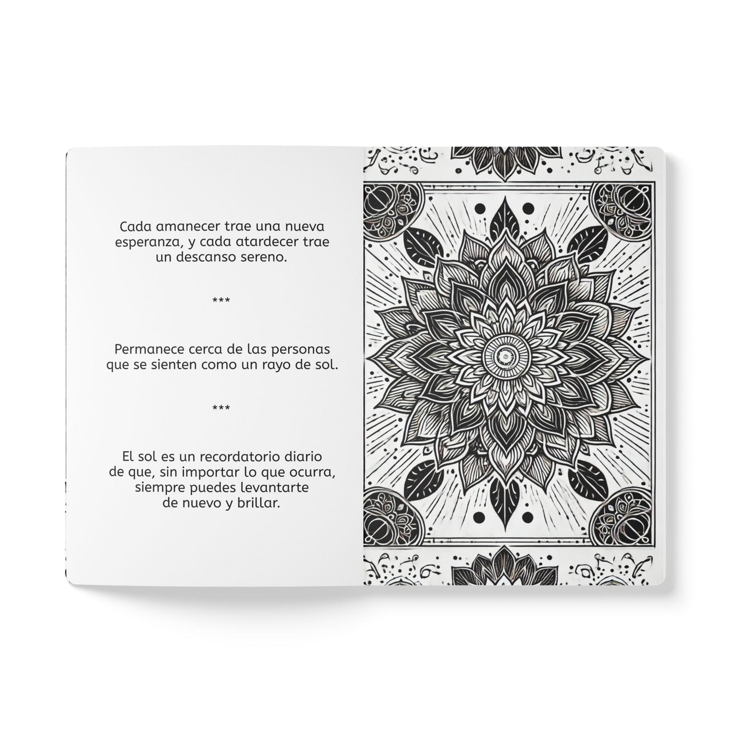 SOL - Cuaderno con Realidad Aumentada | Cuaderno Inspirador con Arte y Frases