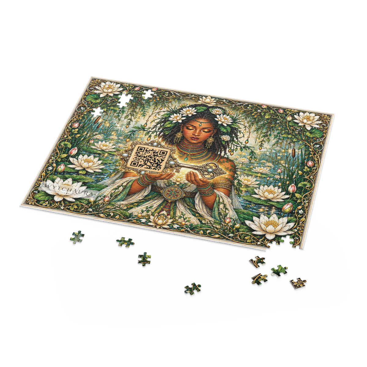 The Water Lily Goddess – Puzzle (500-Piece)